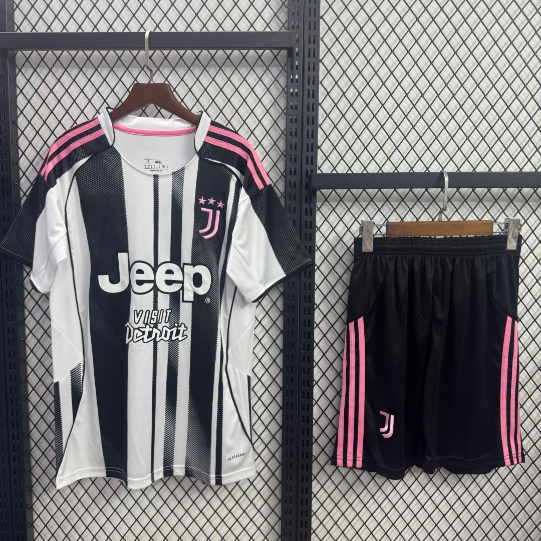Maillot Domicile Juventus 2025/26 – Ensemble Adulte Premium