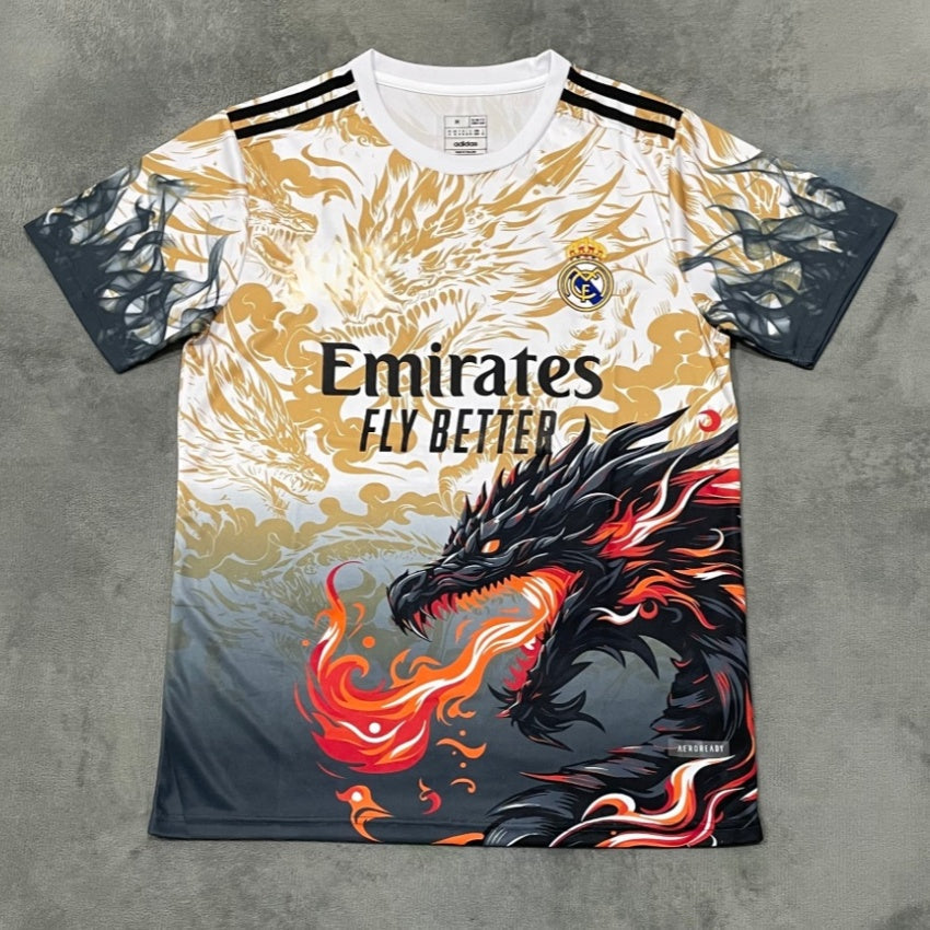 Maillot Real Madrid 24/25 – Édition Spéciale Dragon au Style Unique