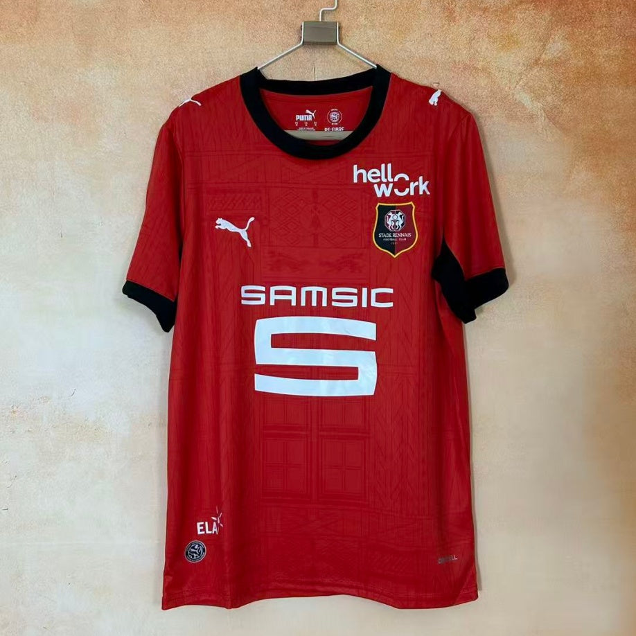 Maillot Domicile Stade Rennais 2025/2026 – Collection Officielle