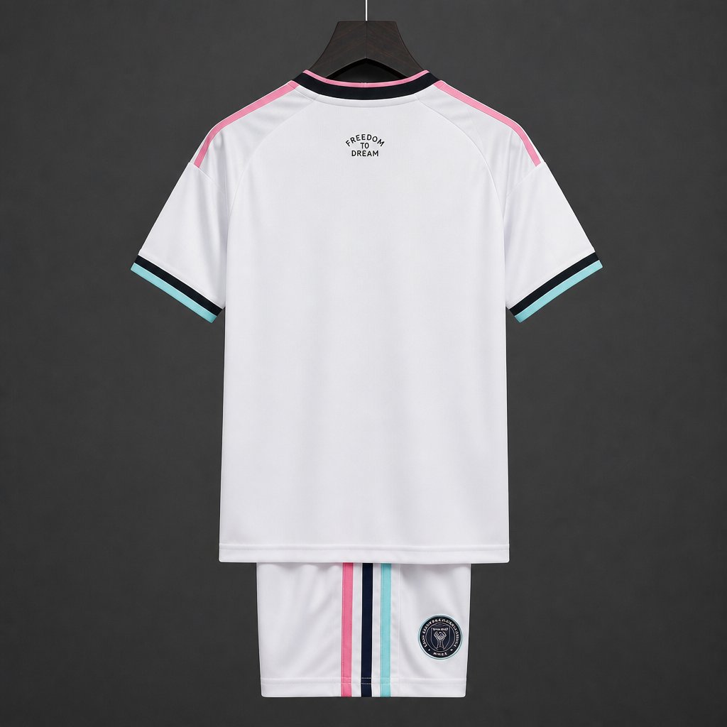 Ensemble Enfant Inter Miami Third 2026/27 – Tenue Complète de Football pour Jeune Supporter