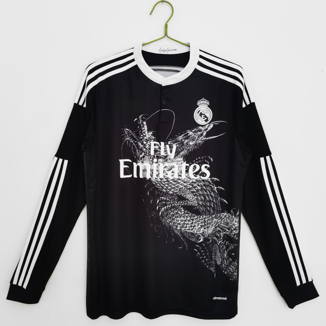 Maillot Rétro Real Madrid Third 2014-2015 à Manches Longues