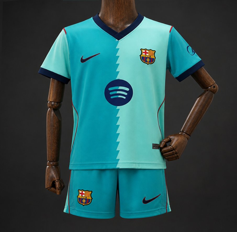 Ensemble Enfant FC Barcelone Third 2026/2027