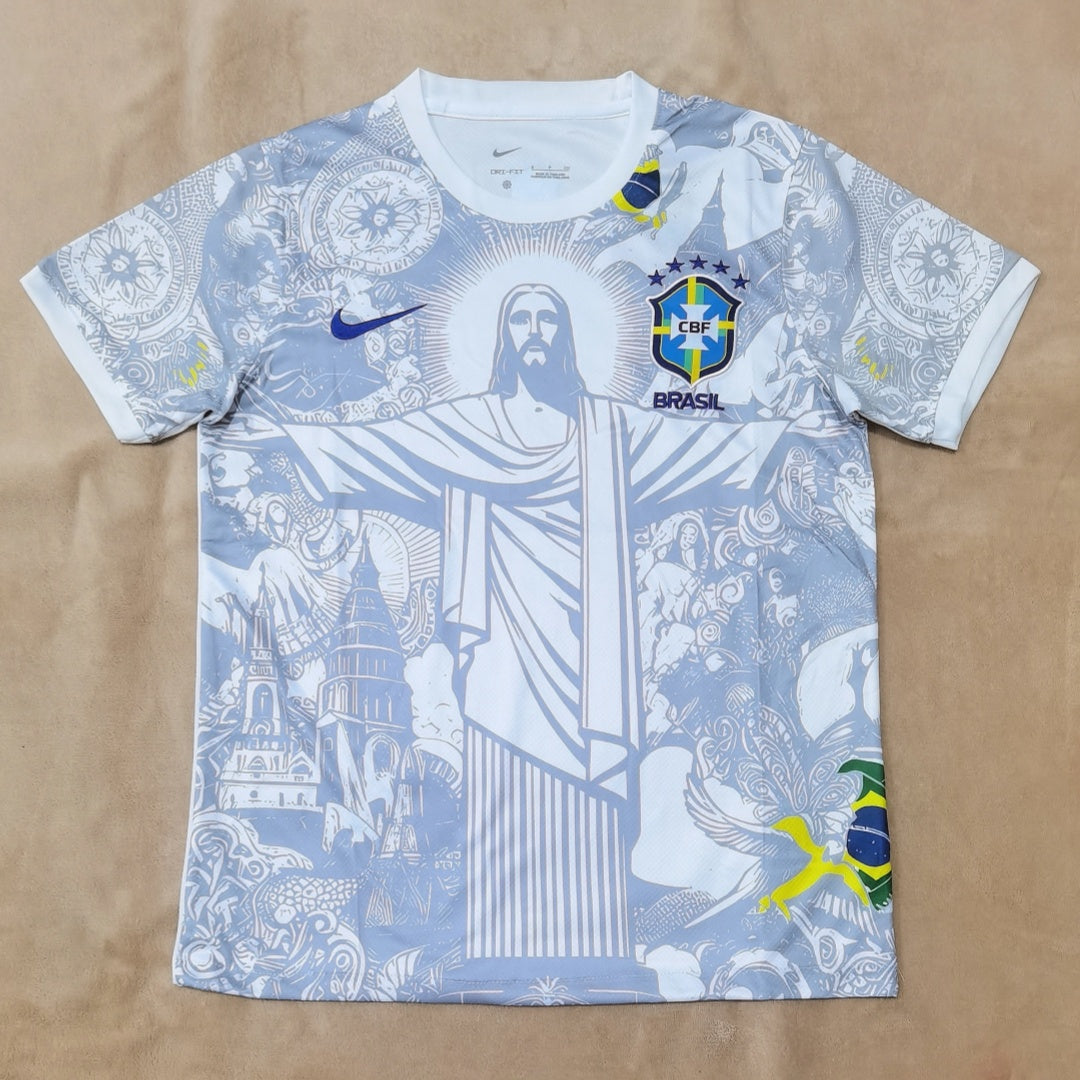 Maillot Brésil 25/26 – Édition Spéciale Blanche