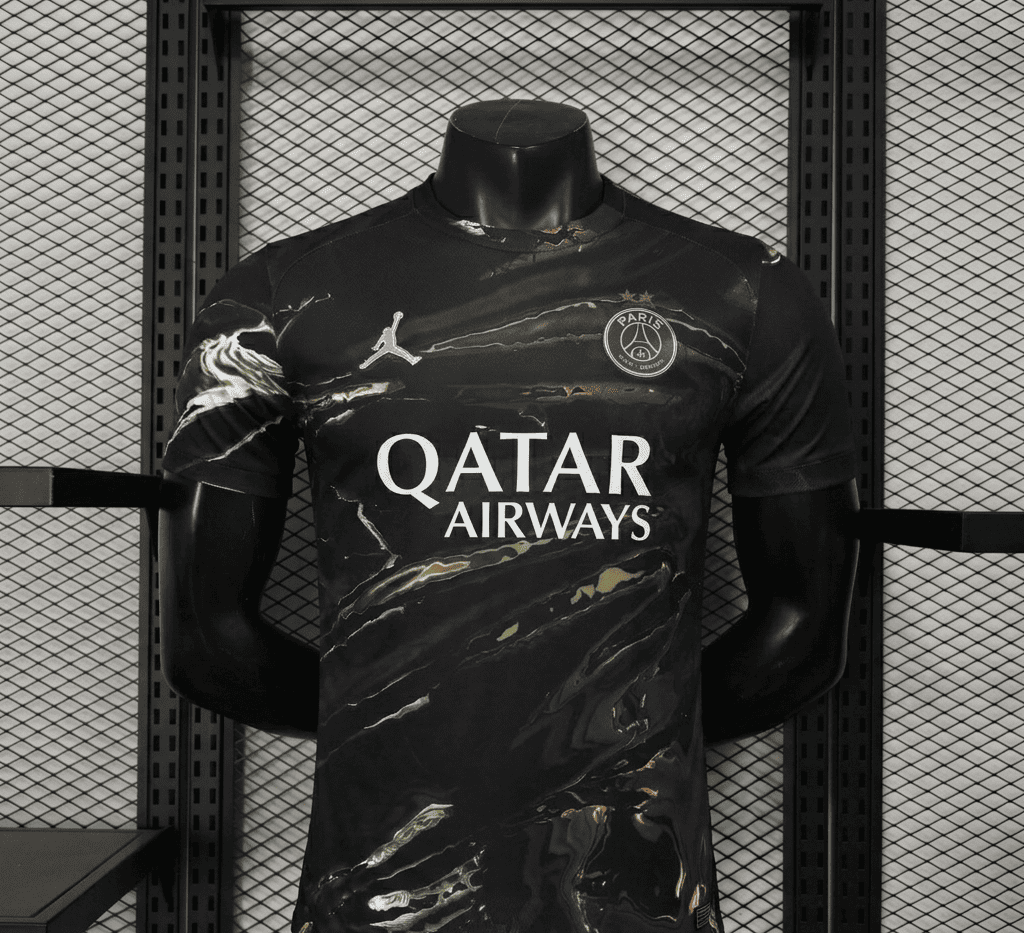 Maillot Player 25/26 PSG X Jordan Édition Night Champions Back 2 Back ⭐⭐