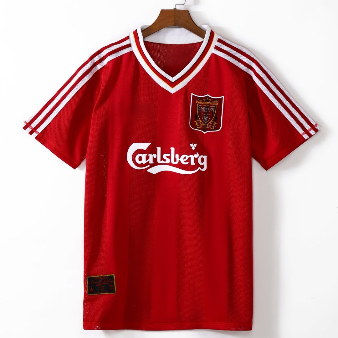 Maillot Rétro Liverpool Domicile 1995-1996 – Édition Classique du Club
