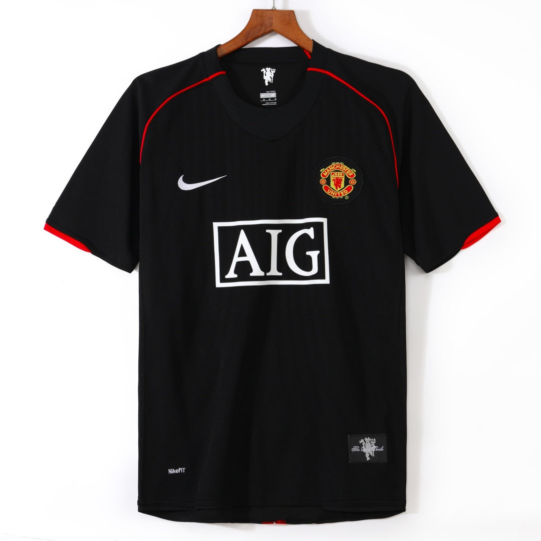 Maillot extérieur rétro Manchester United 2007-2008 – Style iconique et authentique
