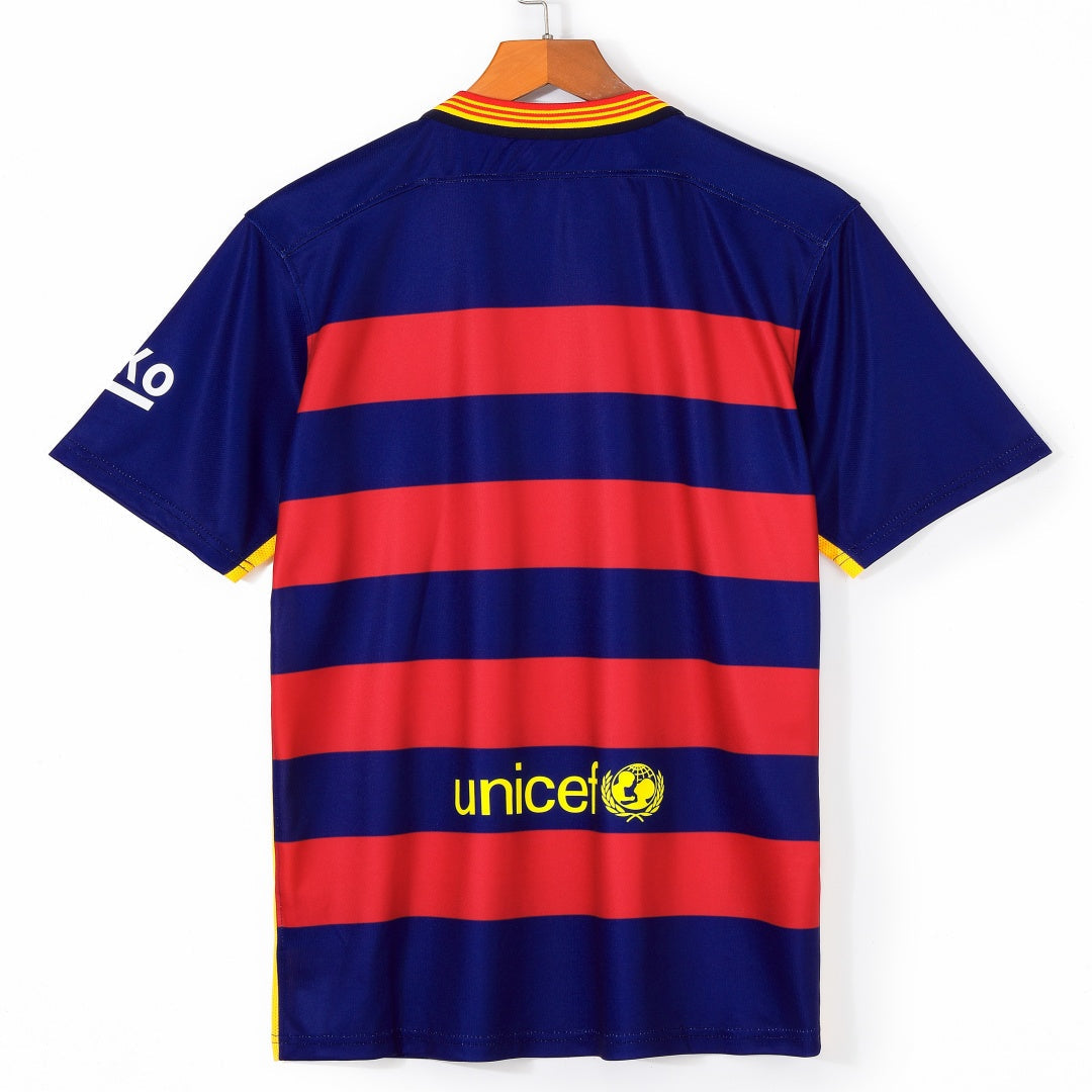Maillot Rétro Domicile du FC Barcelone 2015-2016