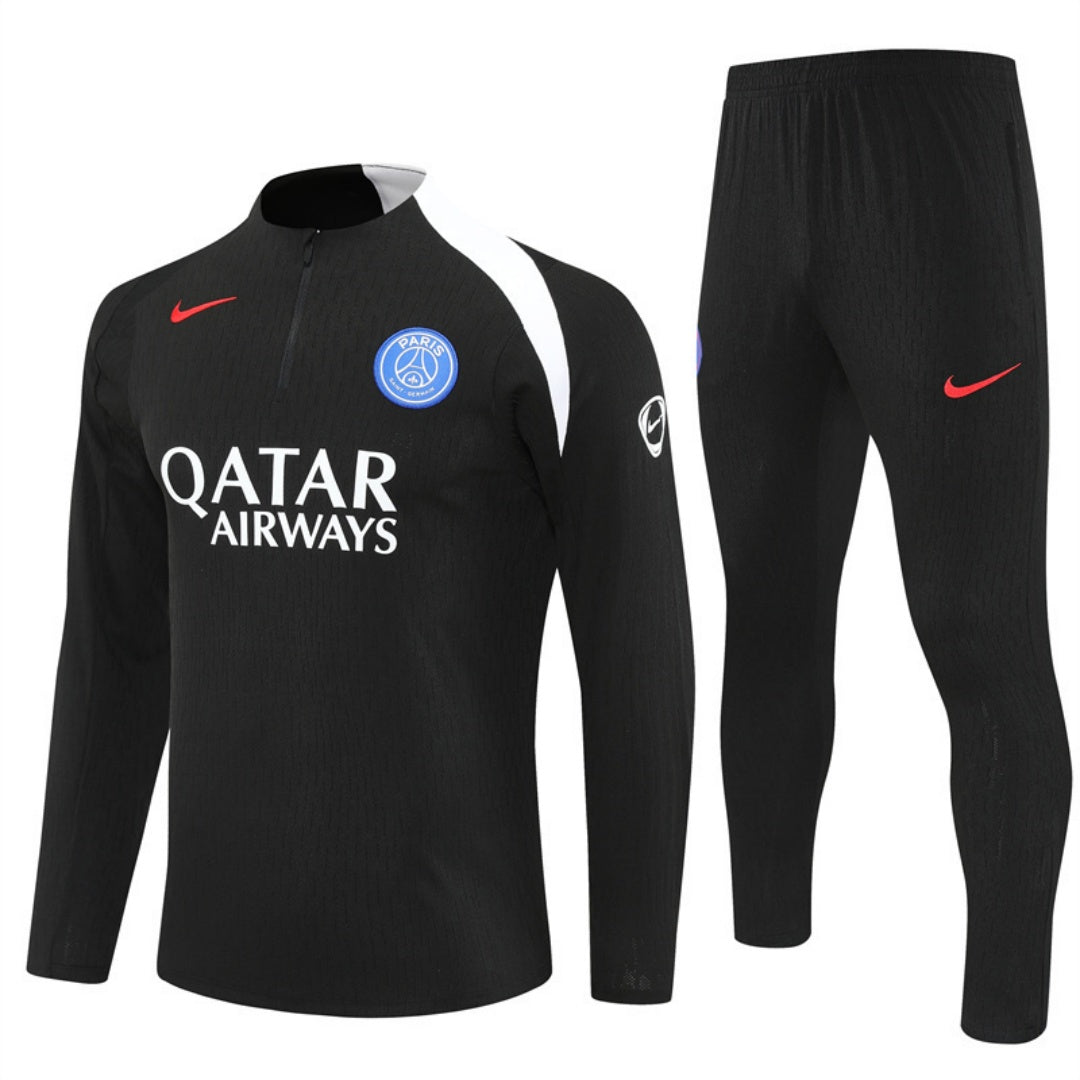 PSG 25/26 Black Football Kit Set