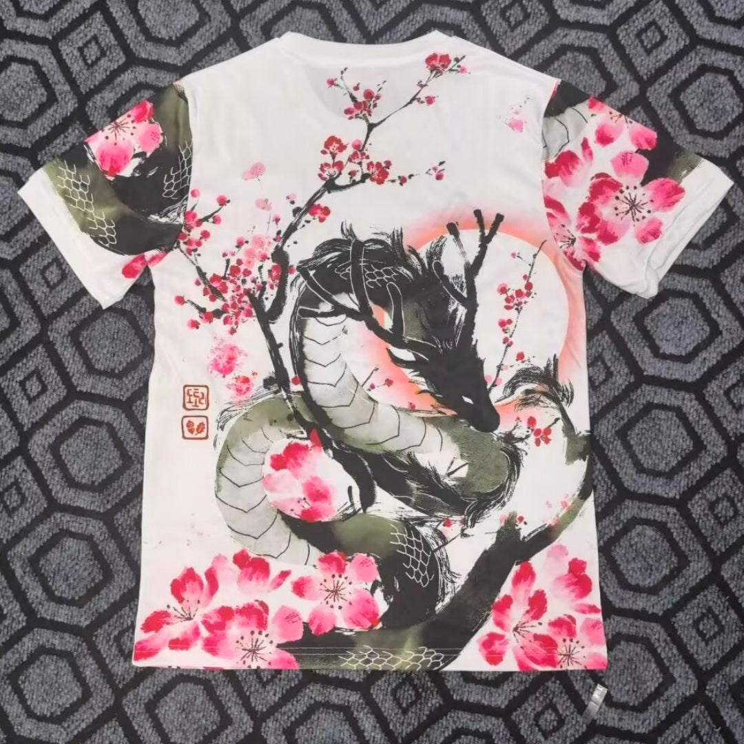 Maillot Japon Anime 2025/2026 – Édition Spéciale Dragon Rose