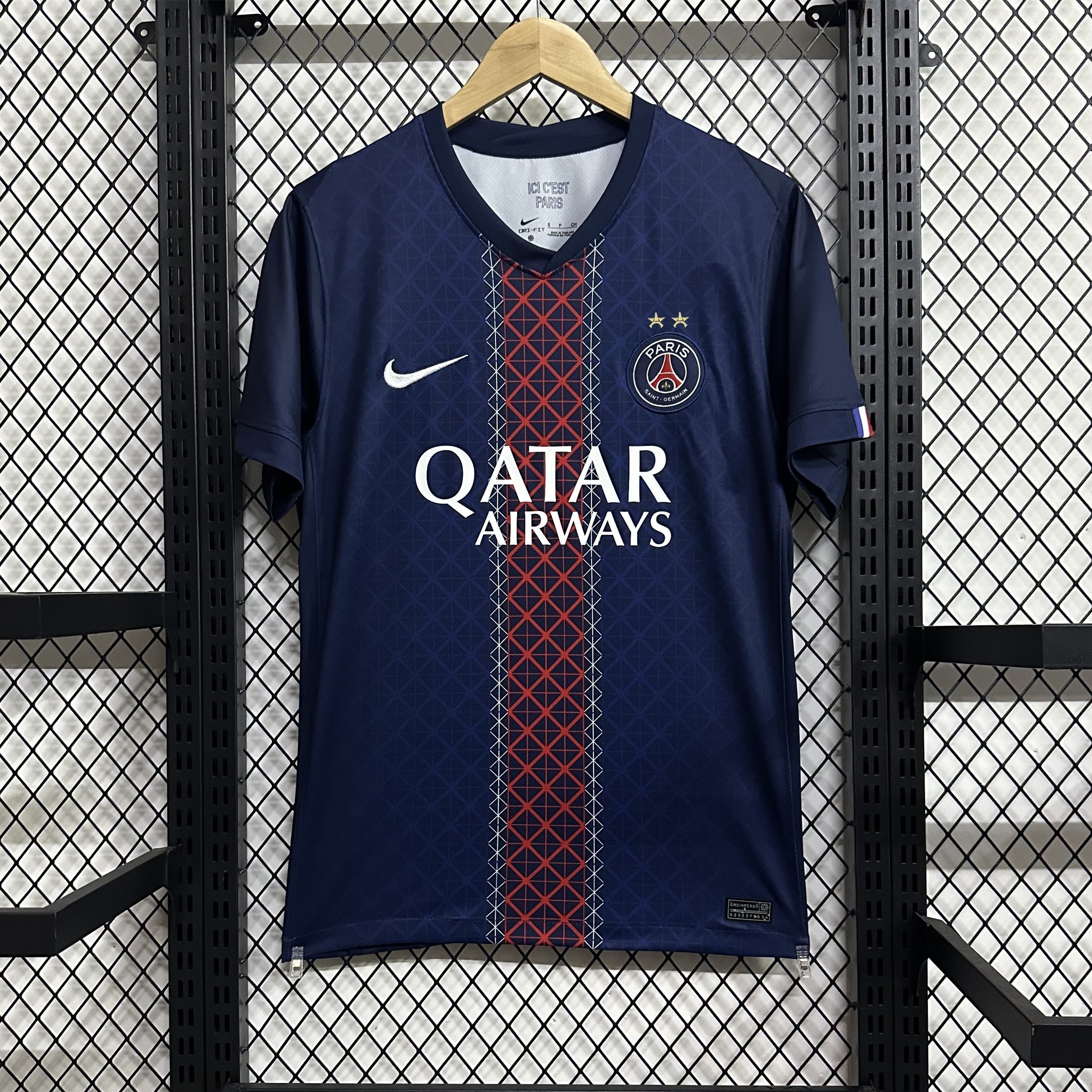 Maillot PSG Domicile 25/26 – Champions ⭐⭐