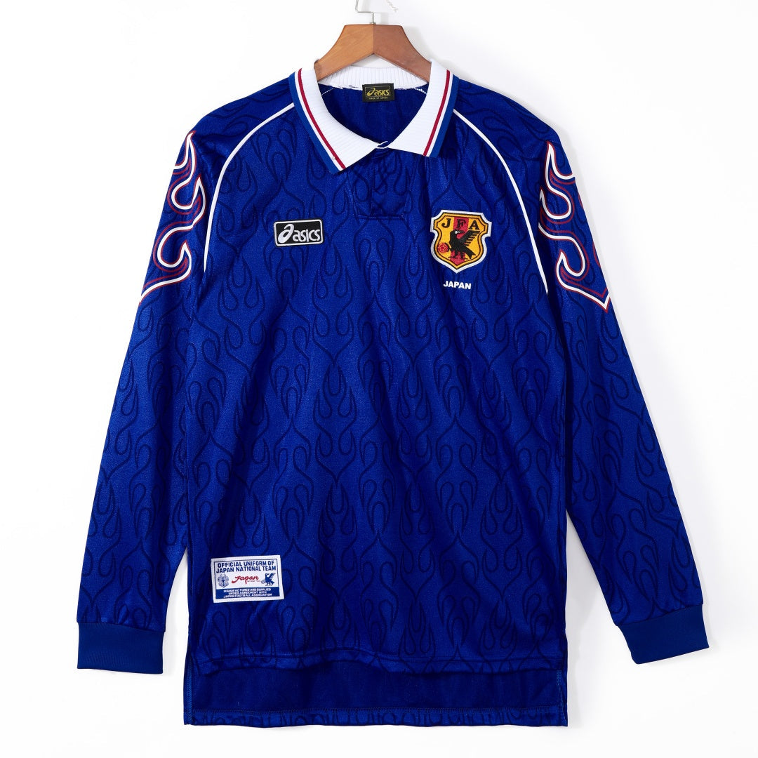 Maillot Japon Domicile Rétro 1998 à Manches Longues
