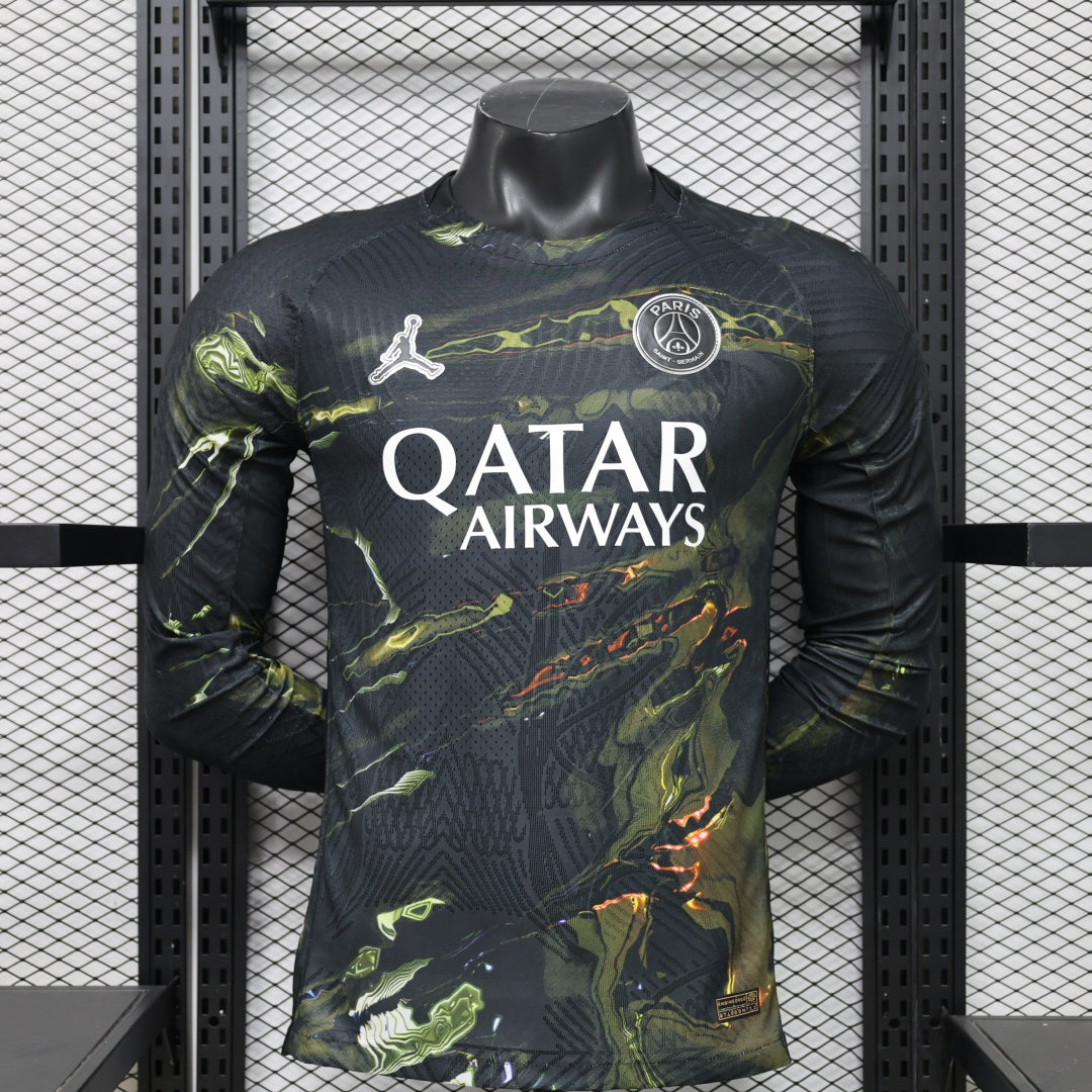 Maillot PSG Night Edition Stadium 2025/26 – Version Joueur à Manches Longues