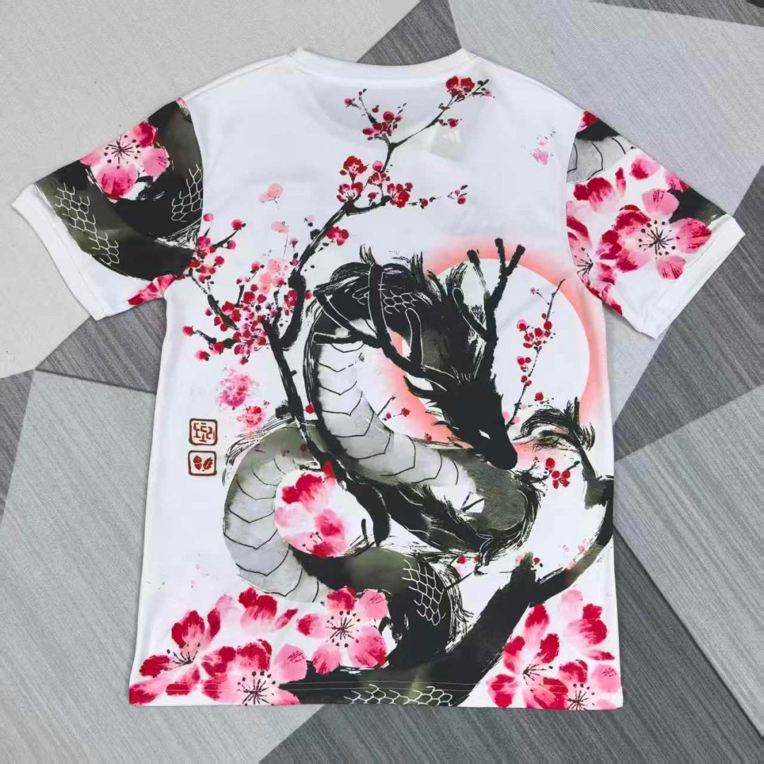 Maillot Japon Anime 2025/2026 – Édition Spéciale Dragon Rose