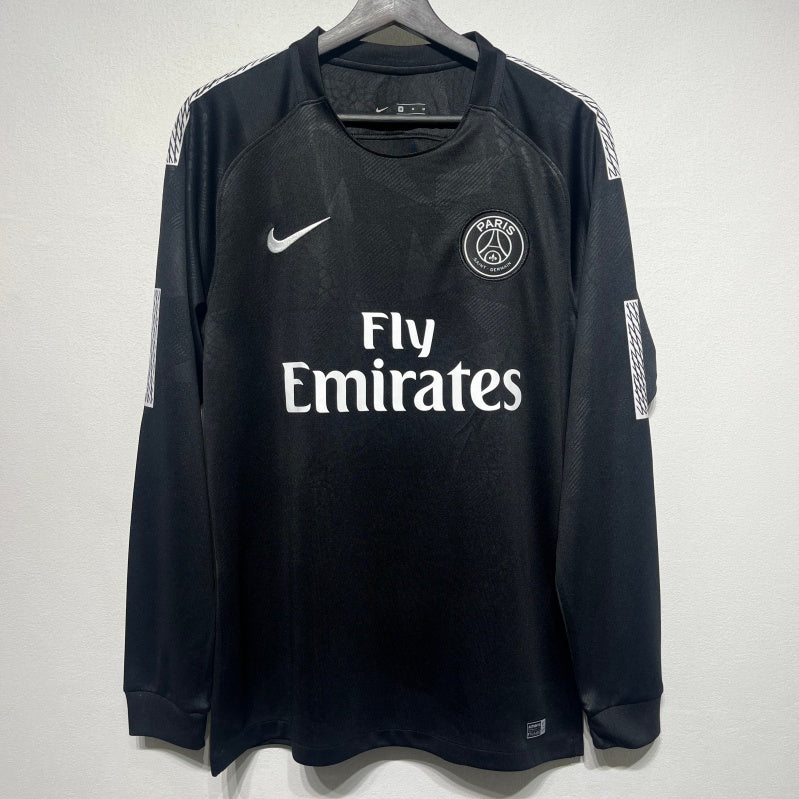 Maillot Rétro PSG Third 2017-2018 à Manches Longues