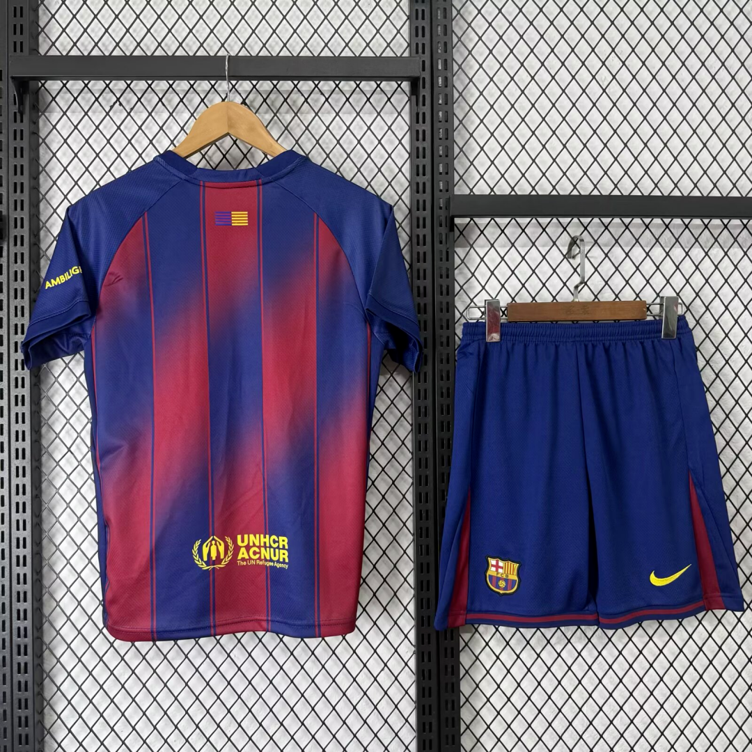 Ensemble Maillot & Short FC Barcelone Domicile 2025/26 pour Adulte