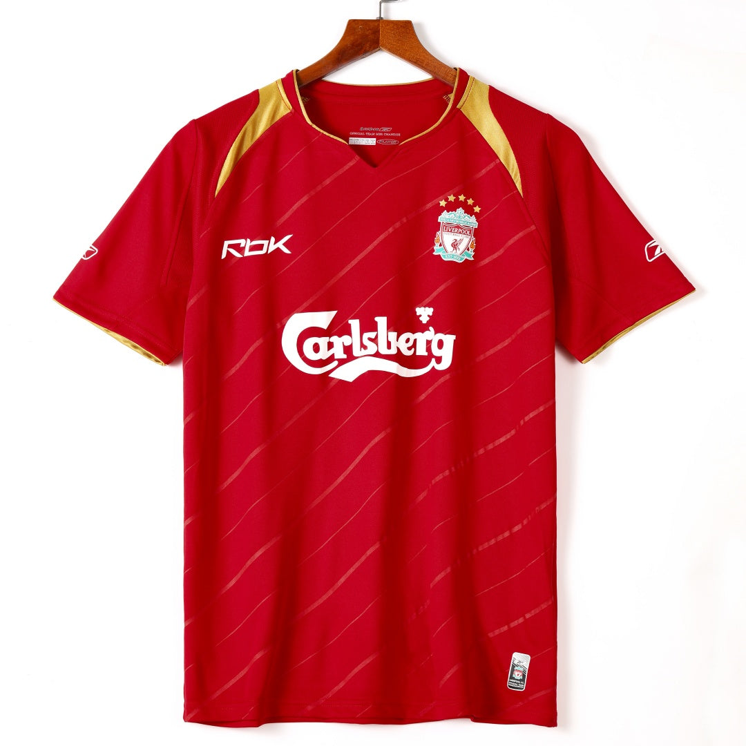 Maillot Rétro Liverpool Domicile 2005-2006
