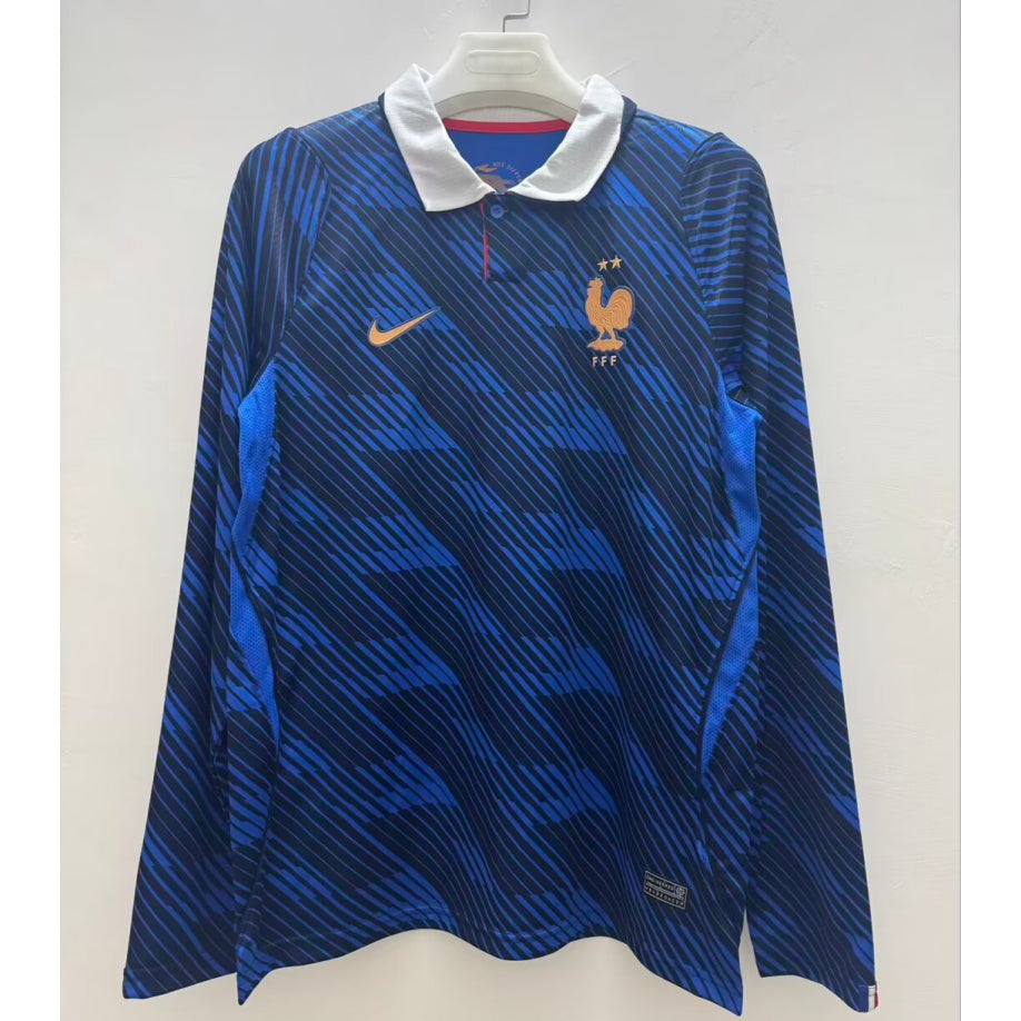 Maillot France Domicile 2026 à Manches Longues
