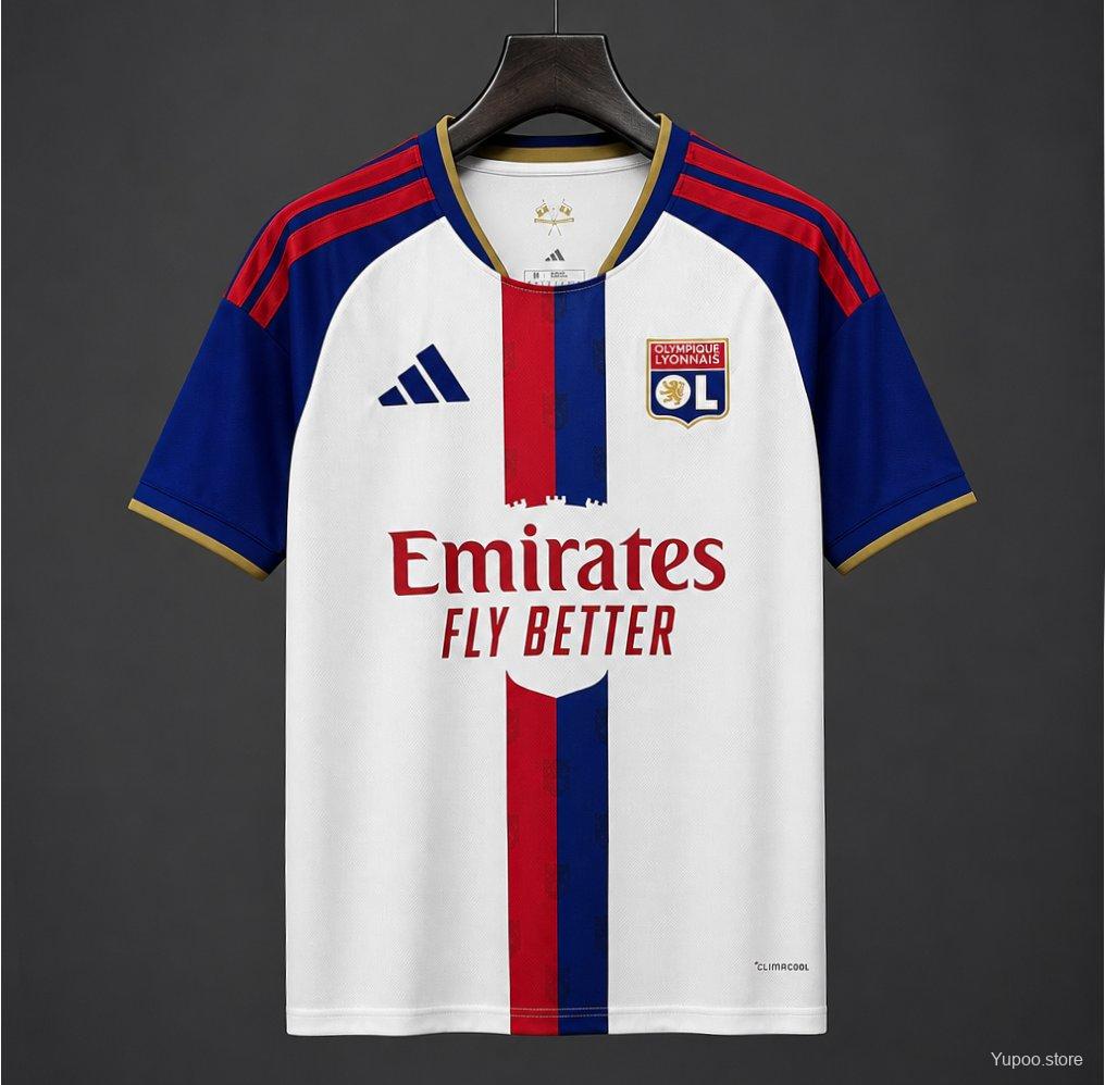 Maillot Domicile Olympique Lyonnais 2026/2027