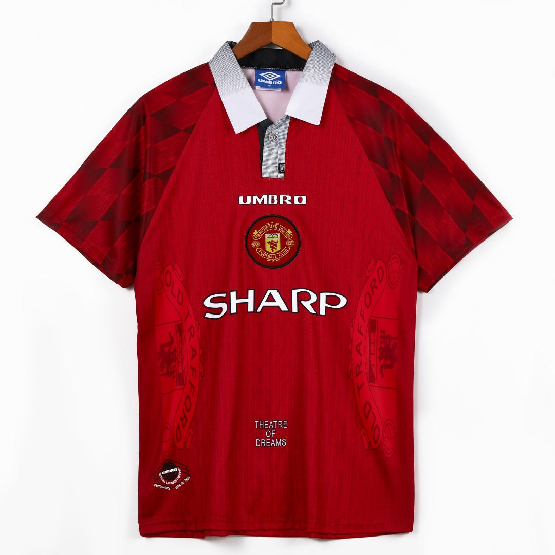 Maillot Rétro Manchester Domicile 1996-1997 – Style Iconique Vintage
