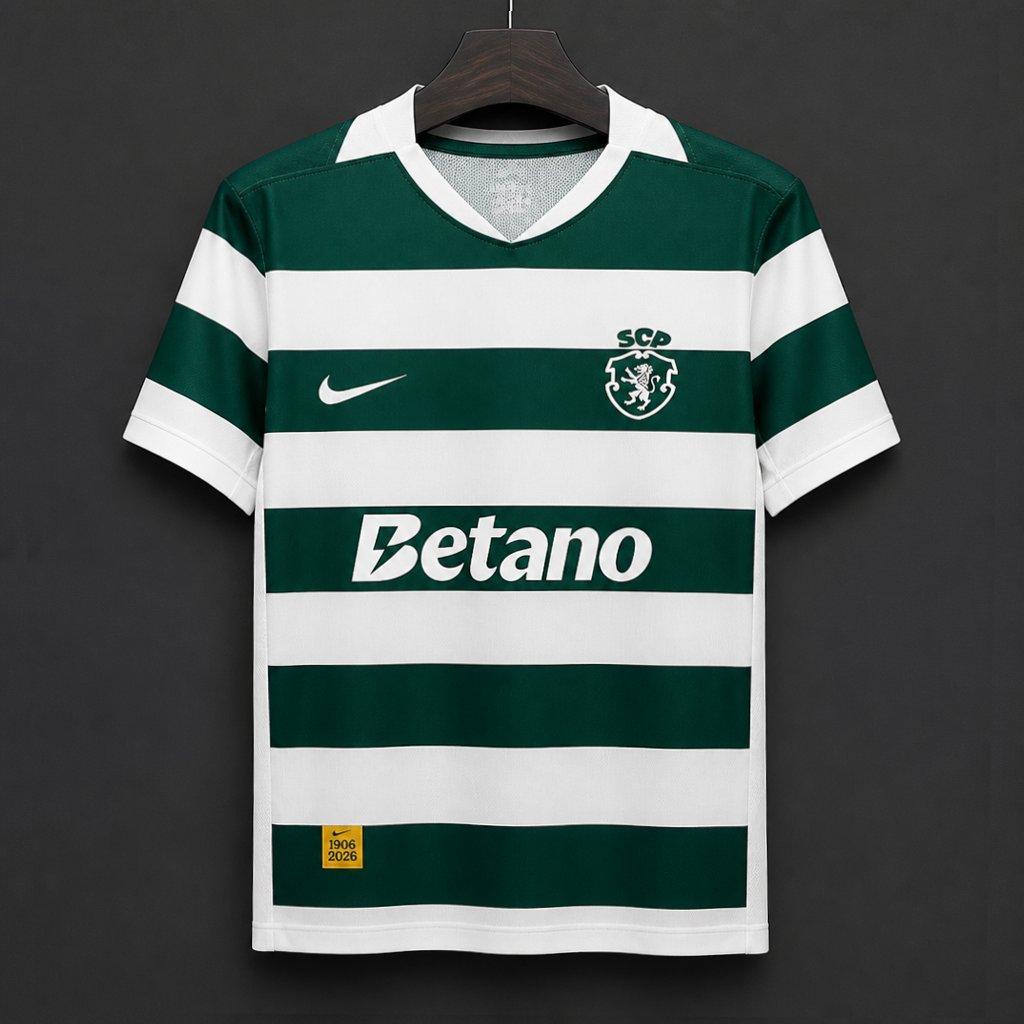 Maillot Domicile Sporting Lisbon 2026/27 – Édition Officielle Hypothétique