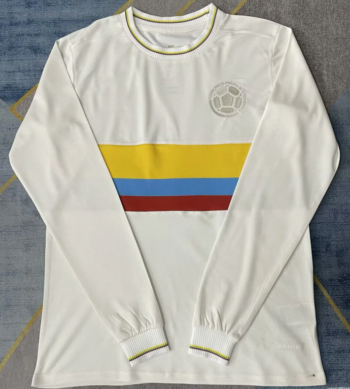 Maillot Colombie 25/26 à Manches Longues – Édition Supporter Fédérale
