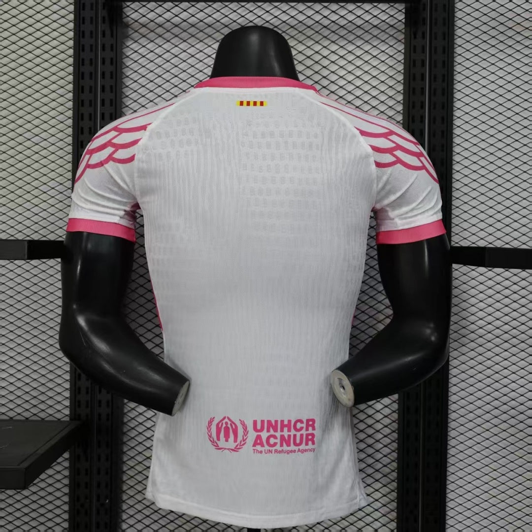Maillot Barça 24/25 Rose – Édition Player Prestigieuse
