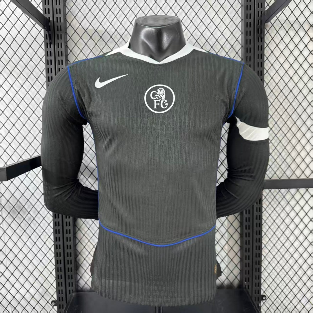 Maillot Chelsea Third 2025/26 Version Joueur à Manches Longues