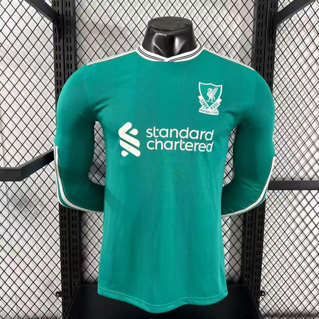 Maillot Liverpool Third 25/26 à Manches Longues – Version Joueur