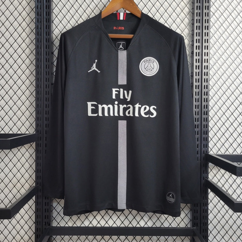 Maillot Rétro PSG Domicile 2018-2019 à Manches Longues
