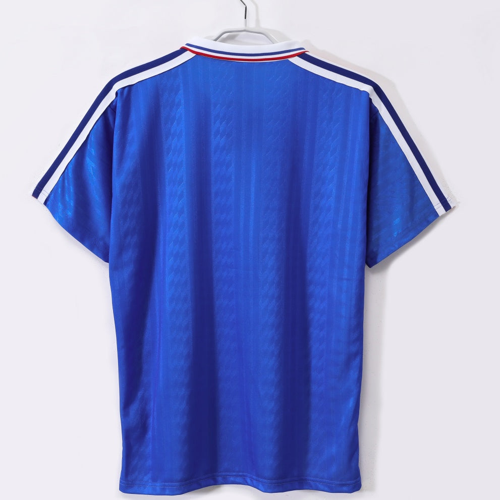 Maillot Rétro France Domicile 1994 – Style Iconique de l’Équipe de France