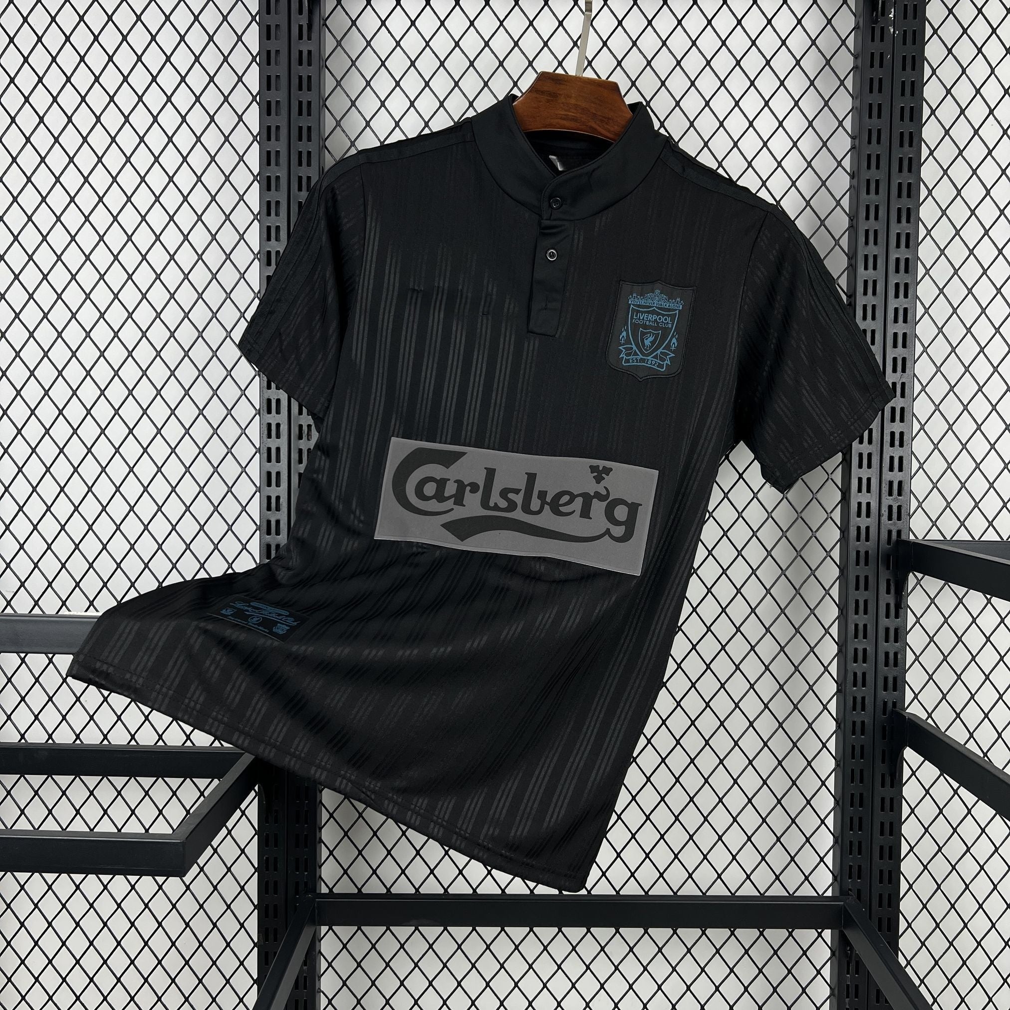 Maillot Liverpool 1995 Rétro Édition Spéciale – Noir