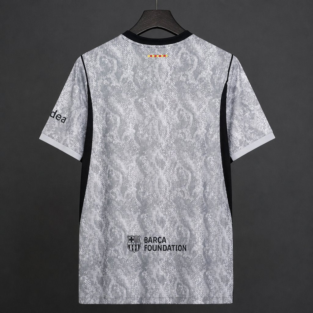 Maillot Spécial FC Barcelone 2026/2027 – Gris Élégant