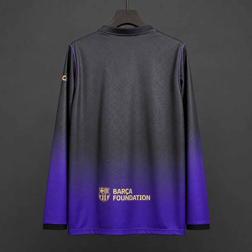 Maillot Extérieur FC Barcelone 2026/27 à Manches Longues