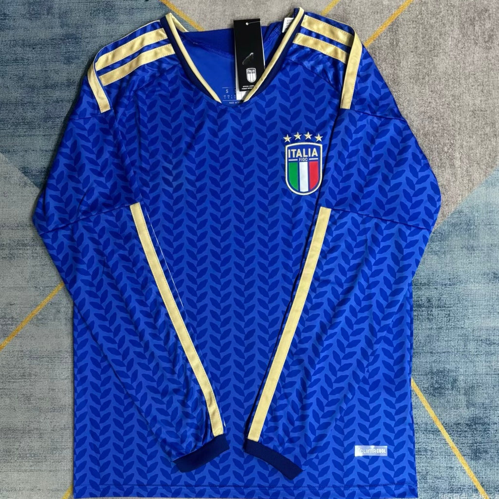 Maillot Italie Domicile 2025-2026 à Manches Longues