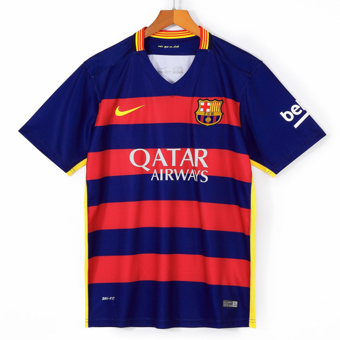 Maillot Rétro Domicile du FC Barcelone 2015-2016