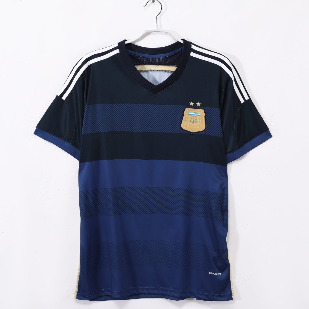 Maillot Rétro Extérieur de l’Argentine 2014