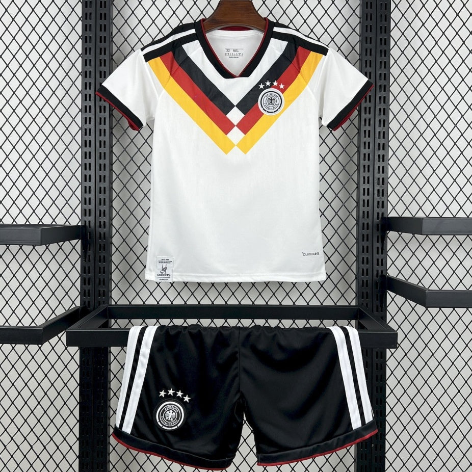 Ensemble Enfant Allemagne Domicile 2025/2026 – Maillot et Short Officiels