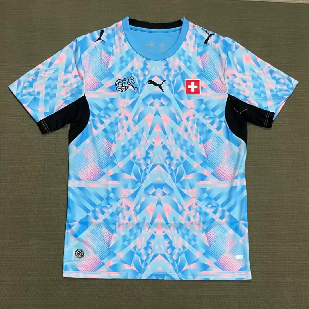 Maillot Extérieur Suisse 2025/26 – Édition Officielle Performance