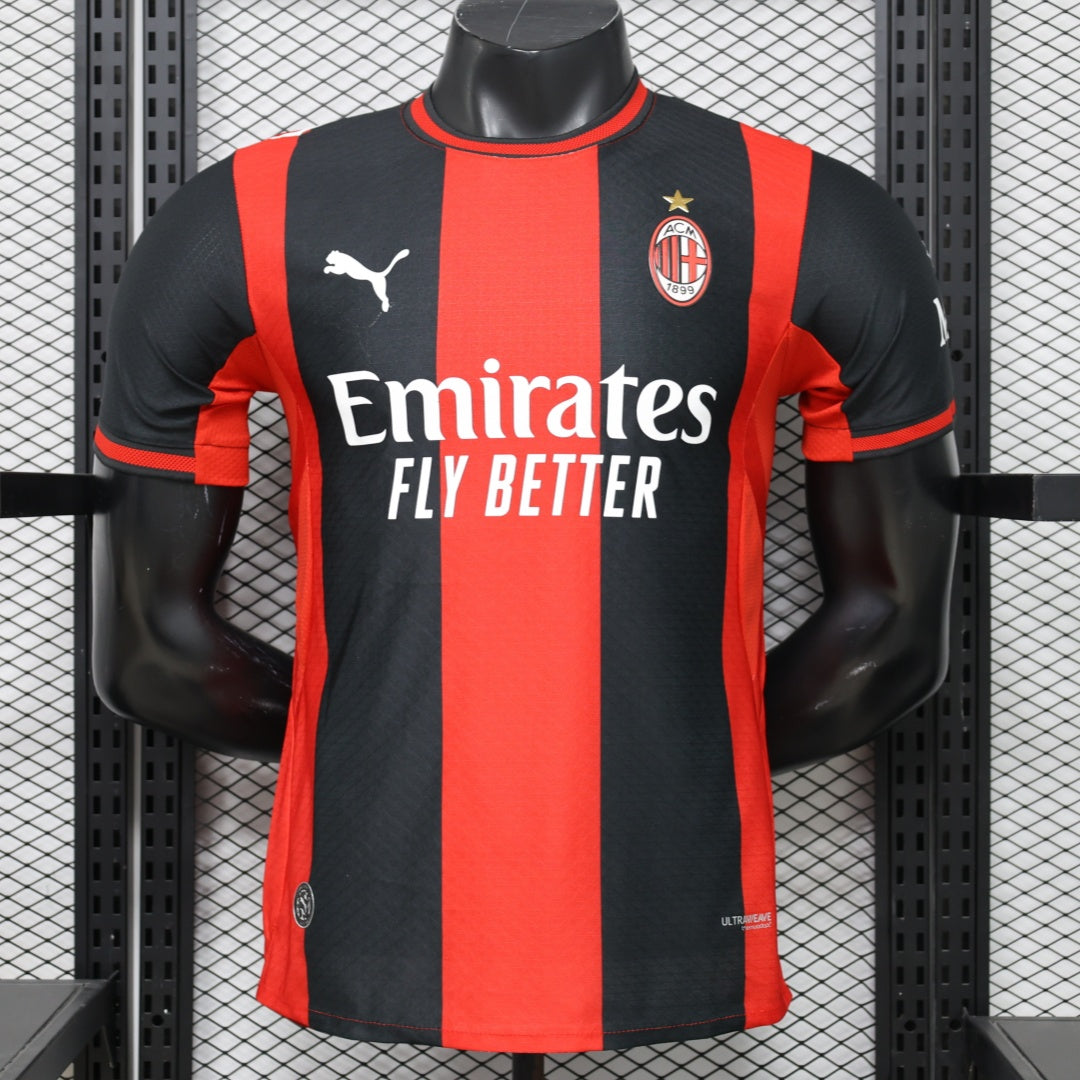 26/27 Maillot Domicile Joueur AC Milan – Édition Officielle Premium