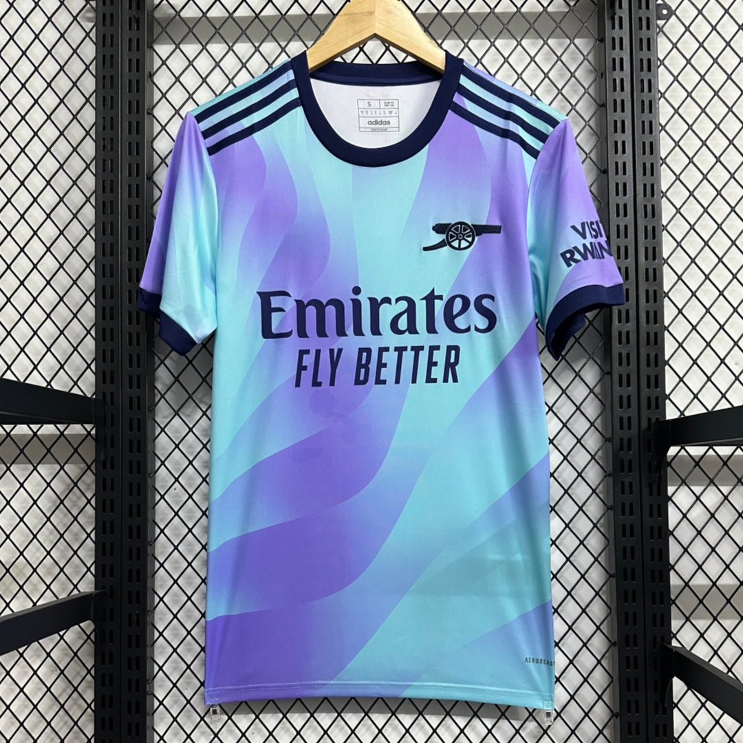 Maillot Arsenal Third 2024/25 – Design Officiel et Élégant