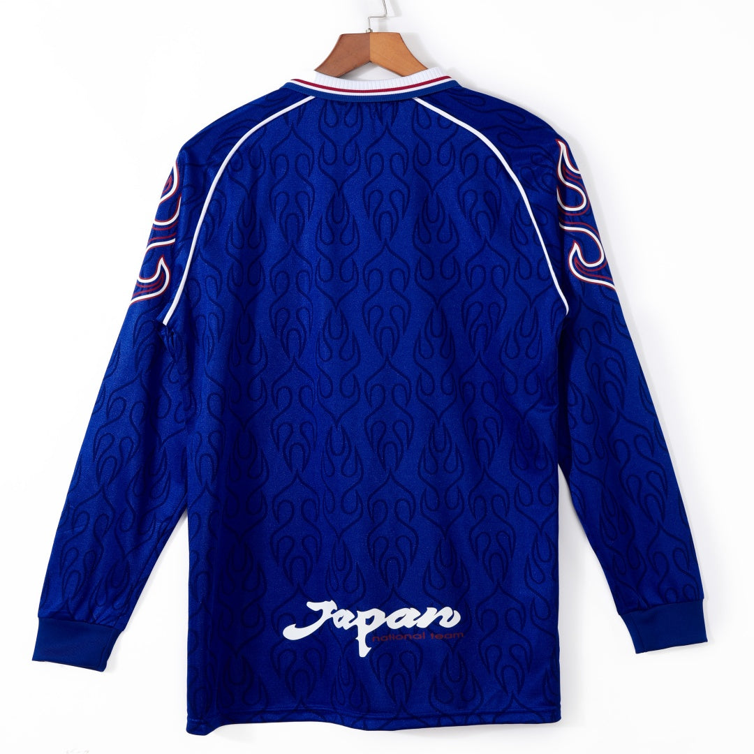 Maillot Japon Domicile Rétro 1998 à Manches Longues