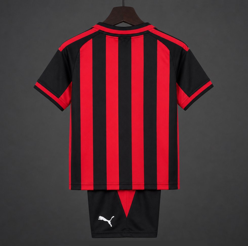 Ensemble Enfant AC Milan Domicile 2026/27 – Tenue Officielle Complète